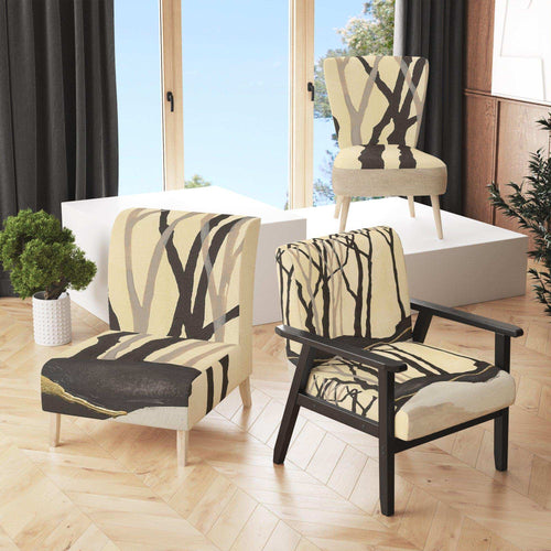 Forest Silhouette IV - Modern Accent Chair