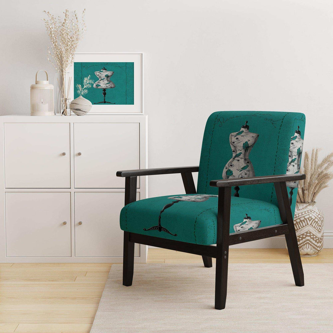 French Couture IV - Traditional Accent Chair