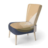 Brechta Vibrant Curve Design II- Upholstered Accent Chair