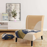 Brechta Vibrant Curve Design II- Upholstered Accent Chair