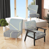 Brechta Vibrant Curve Design II- Upholstered Accent Chair