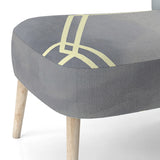 Brechta Vibrant Curve Design II- Upholstered Accent Chair