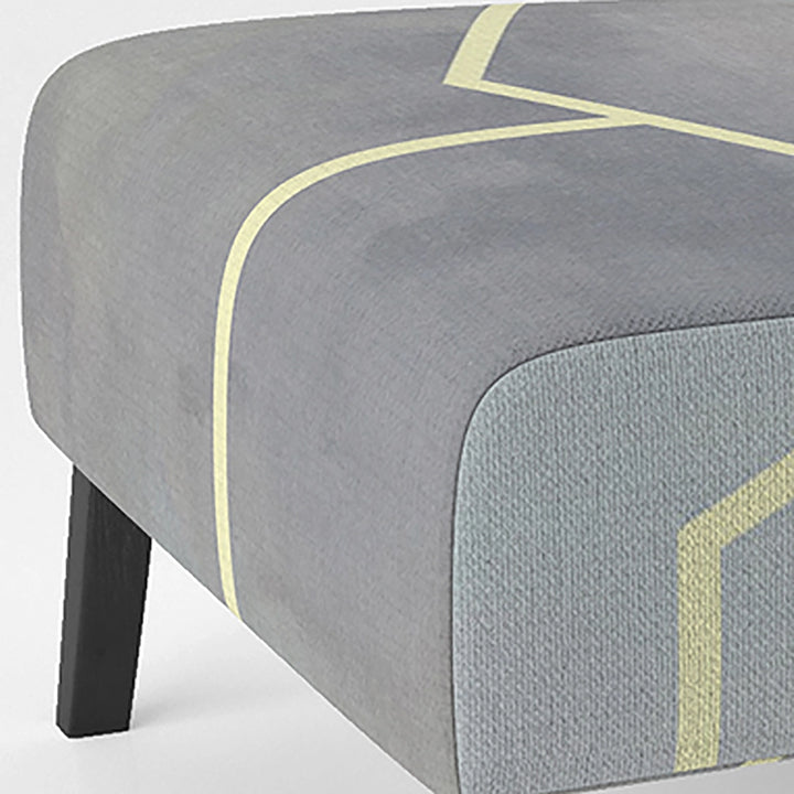 Brechta Vibrant Curve Design II- Upholstered Accent Chair