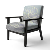 Brechta Vibrant Curve Design II- Upholstered Accent Chair