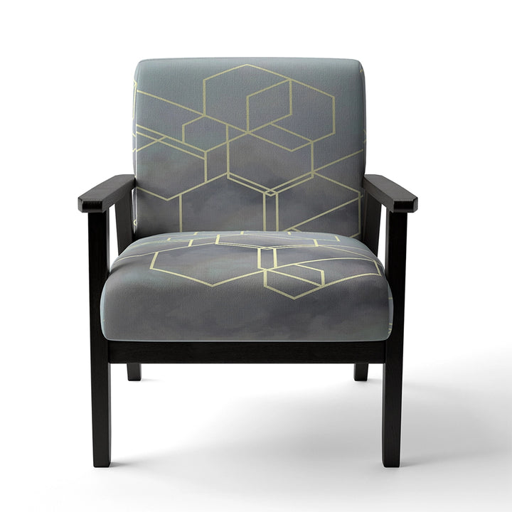 Brechta Vibrant Curve Design II- Upholstered Accent Chair