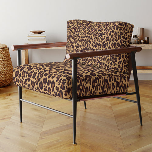 Leopard Fur II - Upholstered Accent Chair