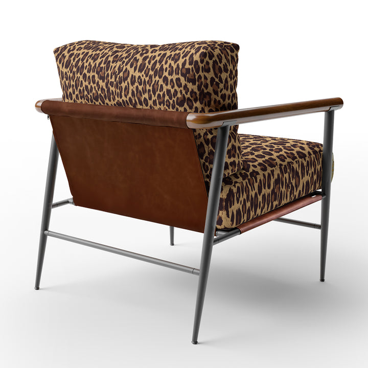 Leopard Fur II - Upholstered Accent Chair