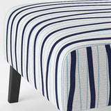 Jacaury Black and White- Upholstered Accent Chair