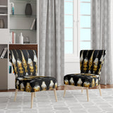 Fashion Designer Champagne Bottles - Glam Arm Chair