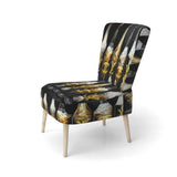 Fashion Designer Champagne Bottles - Glam Arm Chair
