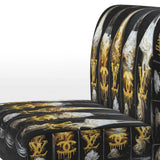 Fashion Designer Champagne Bottles - Glam Arm Chair