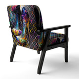Designer Vibrant Heels - Glam Accent Slipper Chair