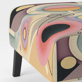 Pastel Art Deco IV- Upholstered Accent Chair