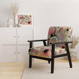 Pastel Art Deco IV- Upholstered Accent Chair