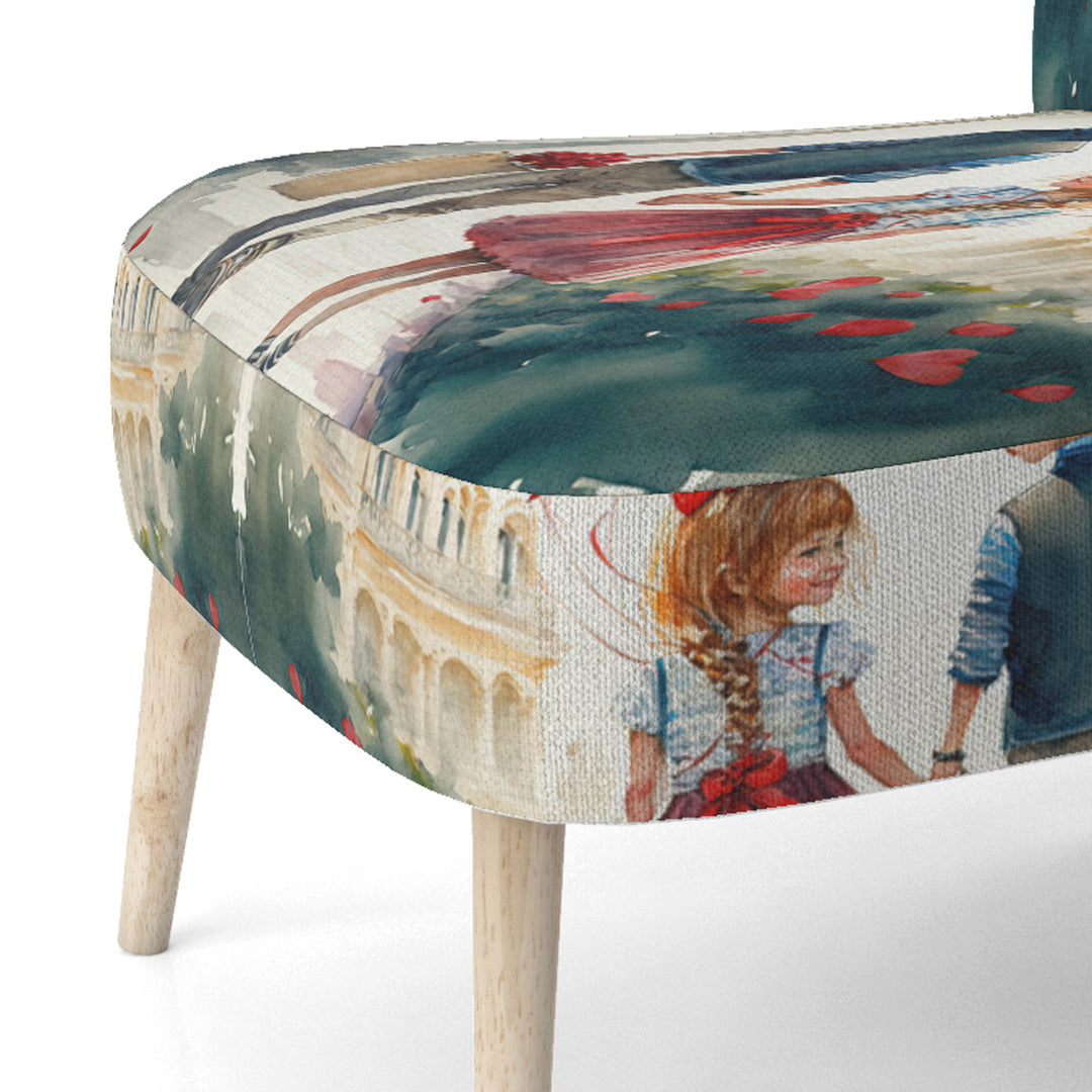 Young Love - Traditional Accent Slipper Chair