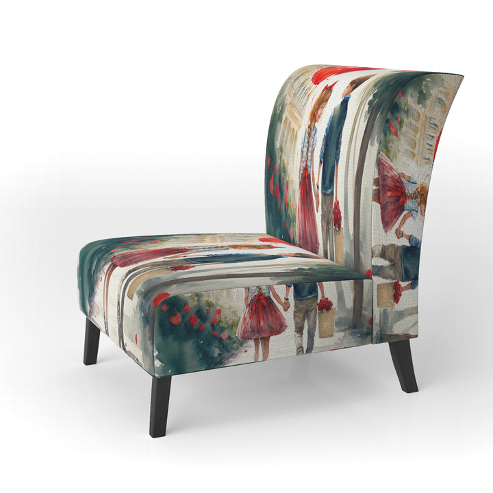 Young Love - Traditional Accent Slipper Chair