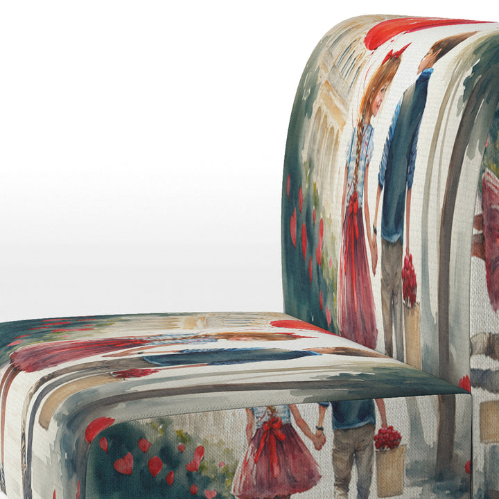 Young Love - Traditional Accent Slipper Chair