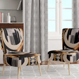 Gold Touch Art Deco I- Upholstered Accent Chair