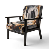 Gold Touch Art Deco I- Upholstered Accent Chair