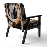 Gold Touch Art Deco I- Upholstered Accent Chair