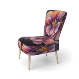Blooming Gerbera Daisy Flowers - Traditional Arm Chair
