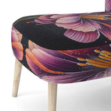 Blooming Gerbera Daisy Flowers - Traditional Arm Chair