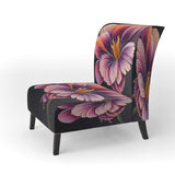 Blooming Gerbera Daisy Flowers - Traditional Arm Chair