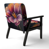 Blooming Gerbera Daisy Flowers - Traditional Arm Chair