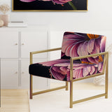 Blooming Gerbera Daisy Flowers - Traditional Arm Chair