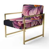 Blooming Gerbera Daisy Flowers - Traditional Arm Chair