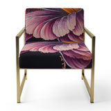 Blooming Gerbera Daisy Flowers - Traditional Arm Chair