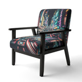 Futuristic Tokyo Neon - Traditional Arm Chair