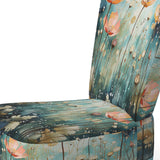 Purple Enchanted Gardens - Modern Arm Chair