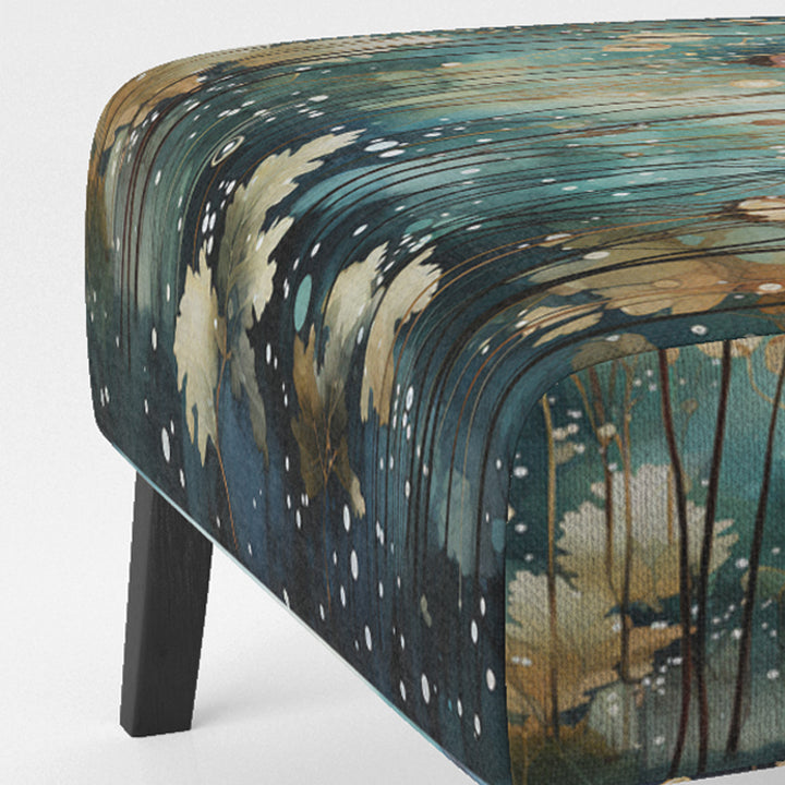 Purple Enchanted Gardens - Modern Arm Chair