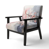 Collage Whispers - Modern Accent Slipper Chair