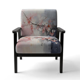 Collage Whispers - Modern Accent Slipper Chair