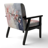 Collage Whispers - Modern Accent Slipper Chair