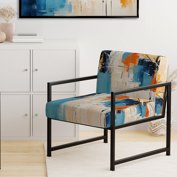 Paper Euphoria I - Eclectic Modern Accent Chair
