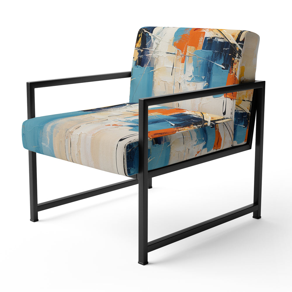 Paper Euphoria I - Eclectic Modern Accent Chair