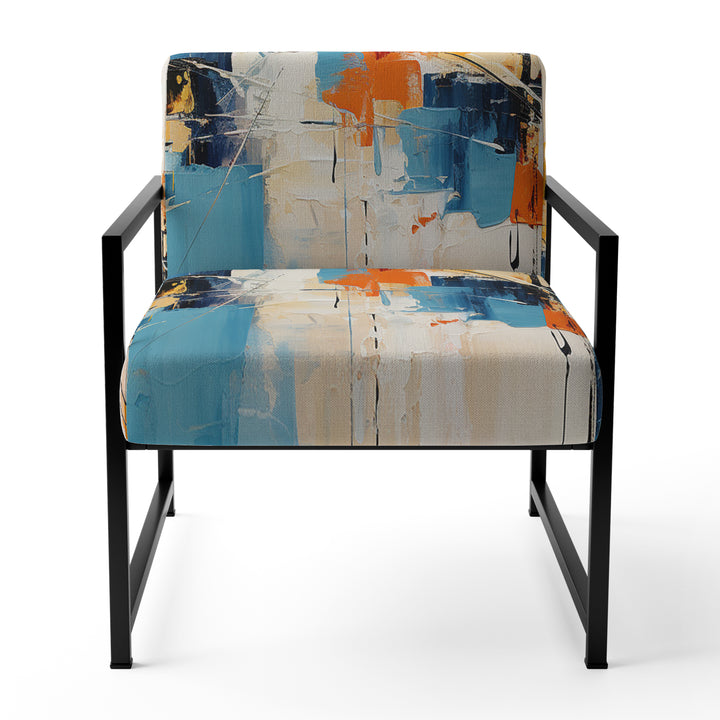 Paper Euphoria I - Eclectic Modern Accent Chair