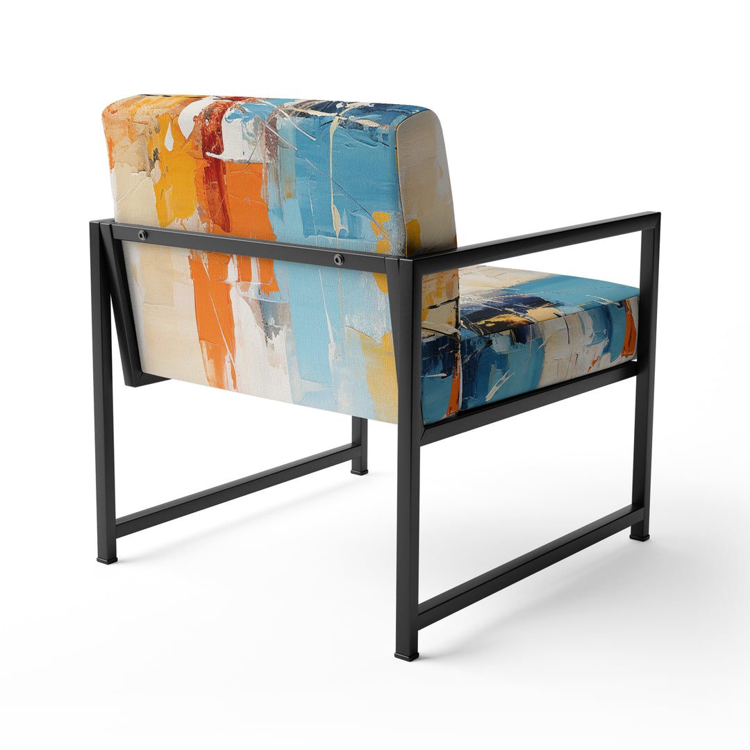 Paper Euphoria I - Eclectic Modern Accent Chair