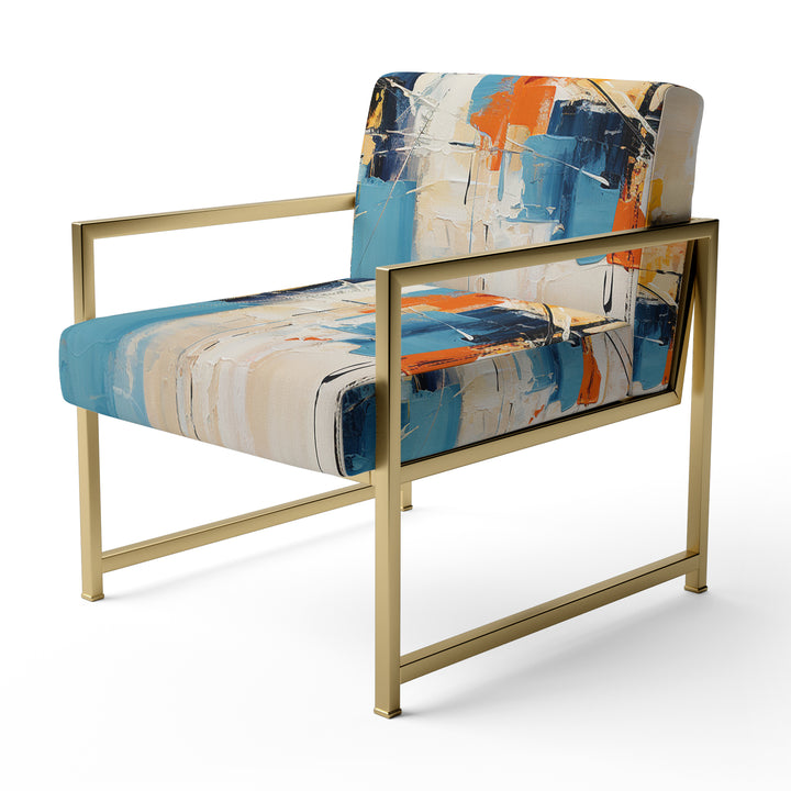 Paper Euphoria I - Eclectic Modern Accent Chair