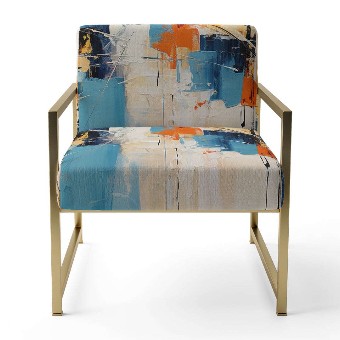 Paper Euphoria I - Eclectic Modern Accent Chair