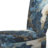 Liquid Ink Spiral II- Upholstered Accent Chair