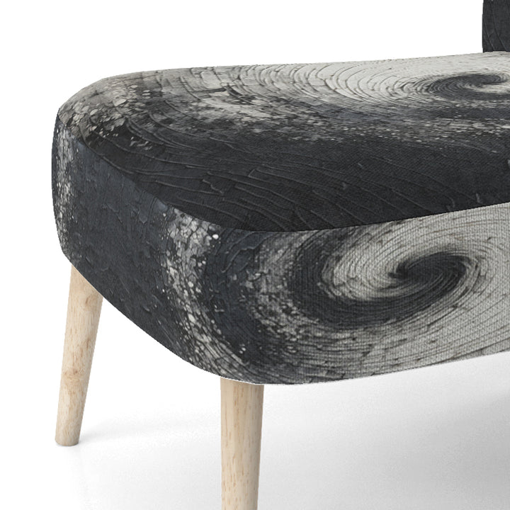 Printed Spiral - Modern Arm Chair