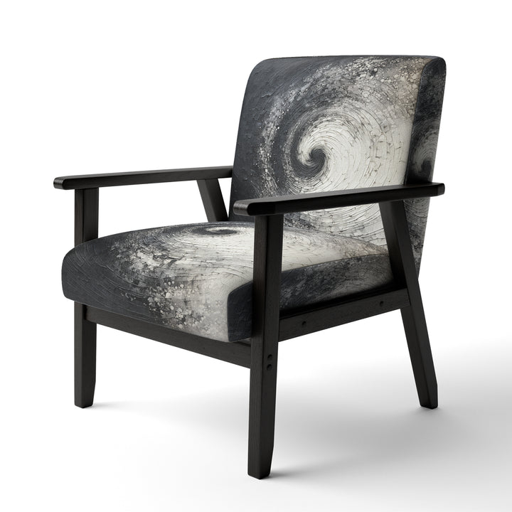 Printed Spiral - Modern Arm Chair