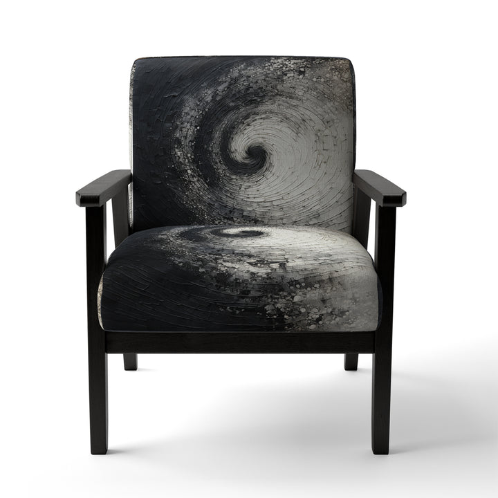 Printed Spiral - Modern Arm Chair