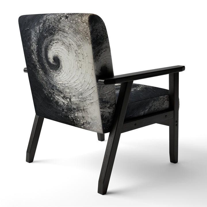 Printed Spiral - Modern Arm Chair
