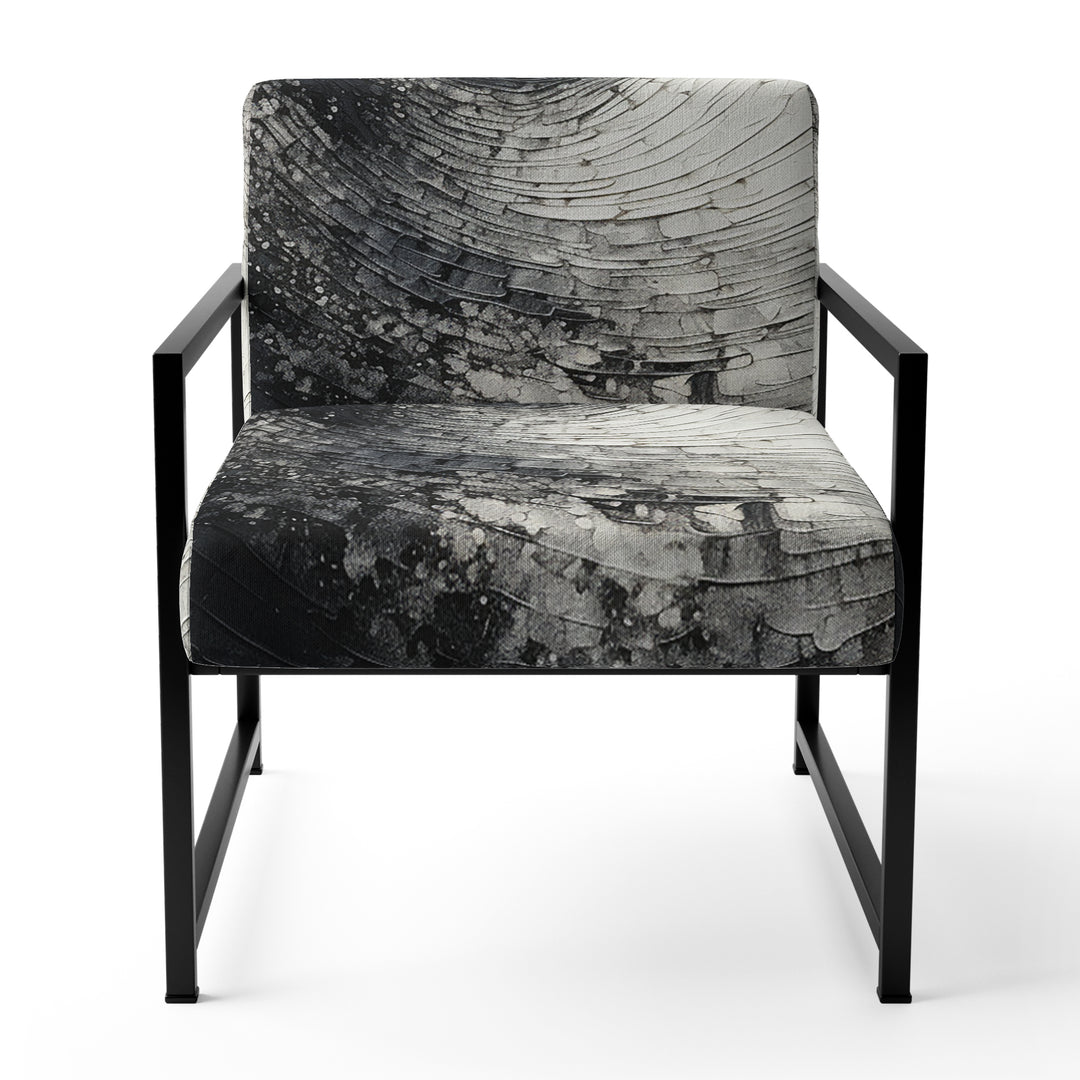 Printed Spiral - Modern Arm Chair