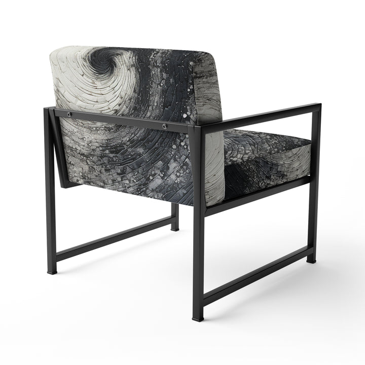 Printed Spiral - Modern Arm Chair